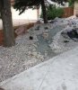 Landscaping rock garden