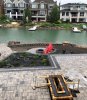 mahogany island project patio construction