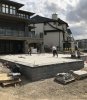 mahogany island project patio construction