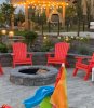 stone patio firepit