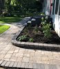 patio curved pathway