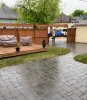 stone patio walkway