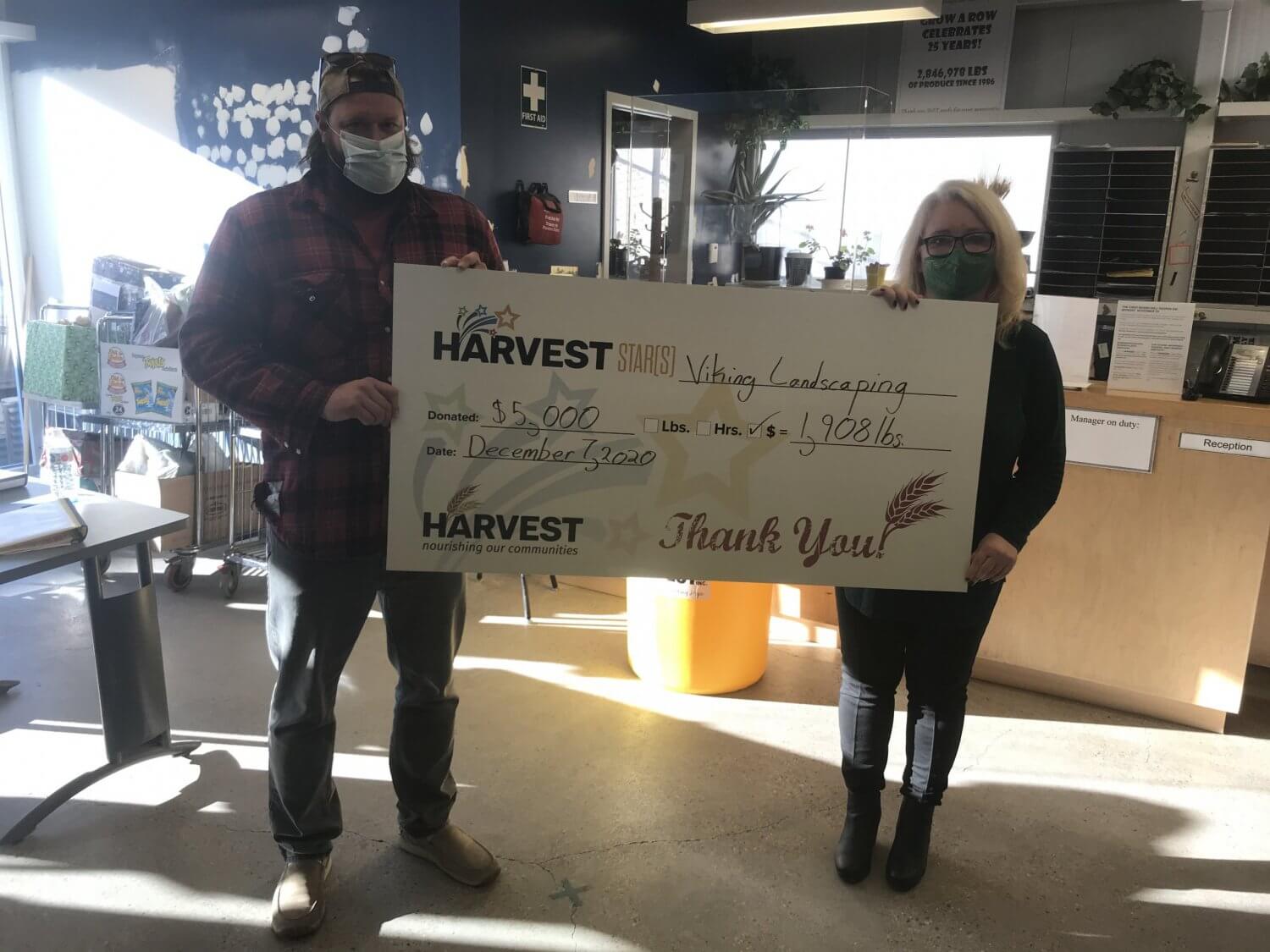 harvest Manitoba donation