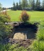 bubble rock water features