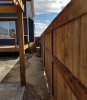 pergola and stone patio