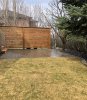privacy screen and patio