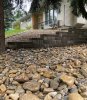 full rock garden landscape